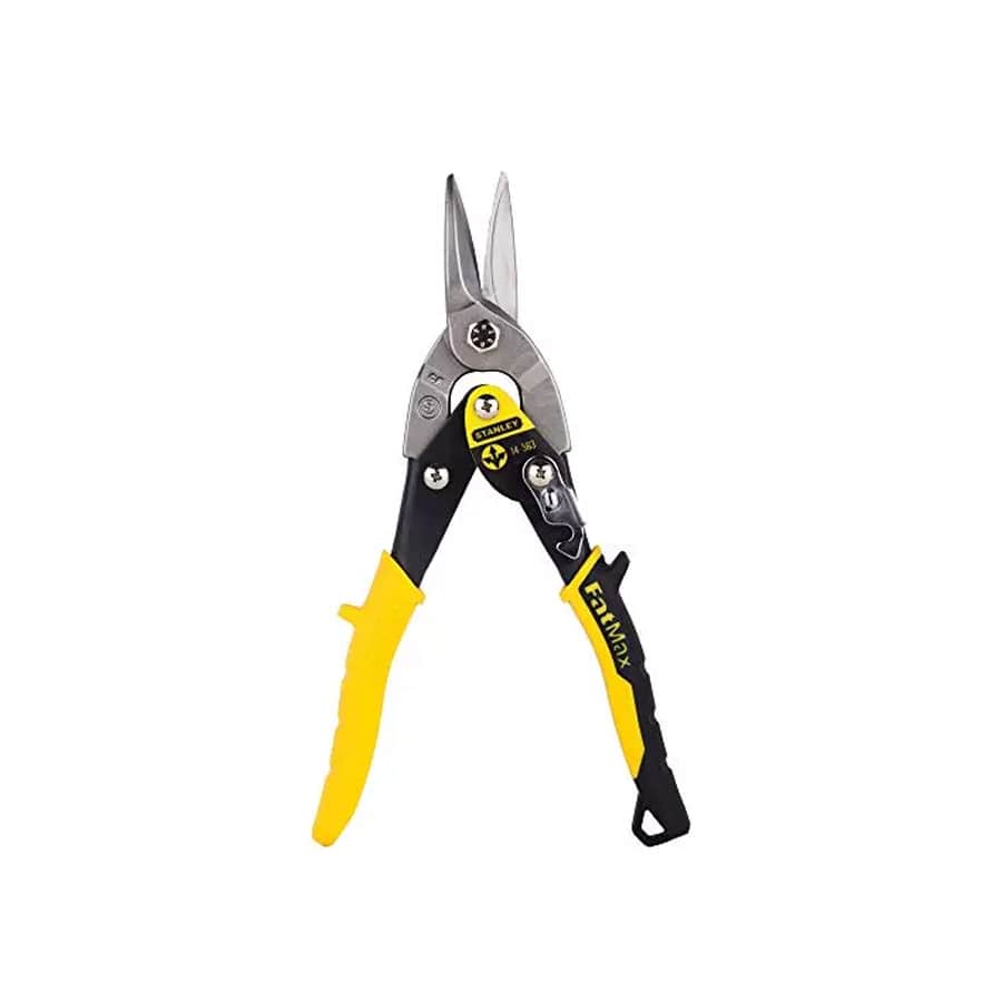 STANLEY 254 mm Straight Cut Bi-Material Aviation Snip, 2-14-563