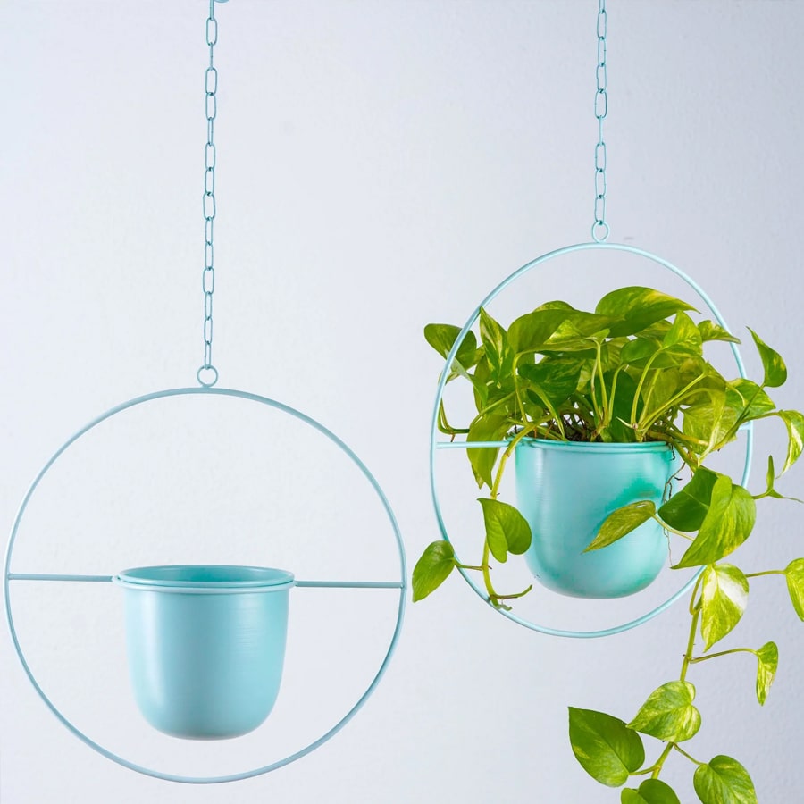 Set of 2 Hanging Planters