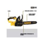 Dewalt 5 Ah Chainsaw Black & Yellow - Image 3